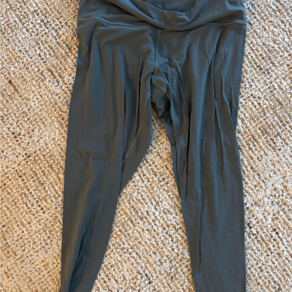 Gray High-Waisted Athleta Leggings
